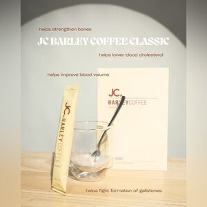 HIGH RATED JC PREMIERE BARLEY COFFEE | FDA APPROVED | SOURCE FROM NEW ZEALAND